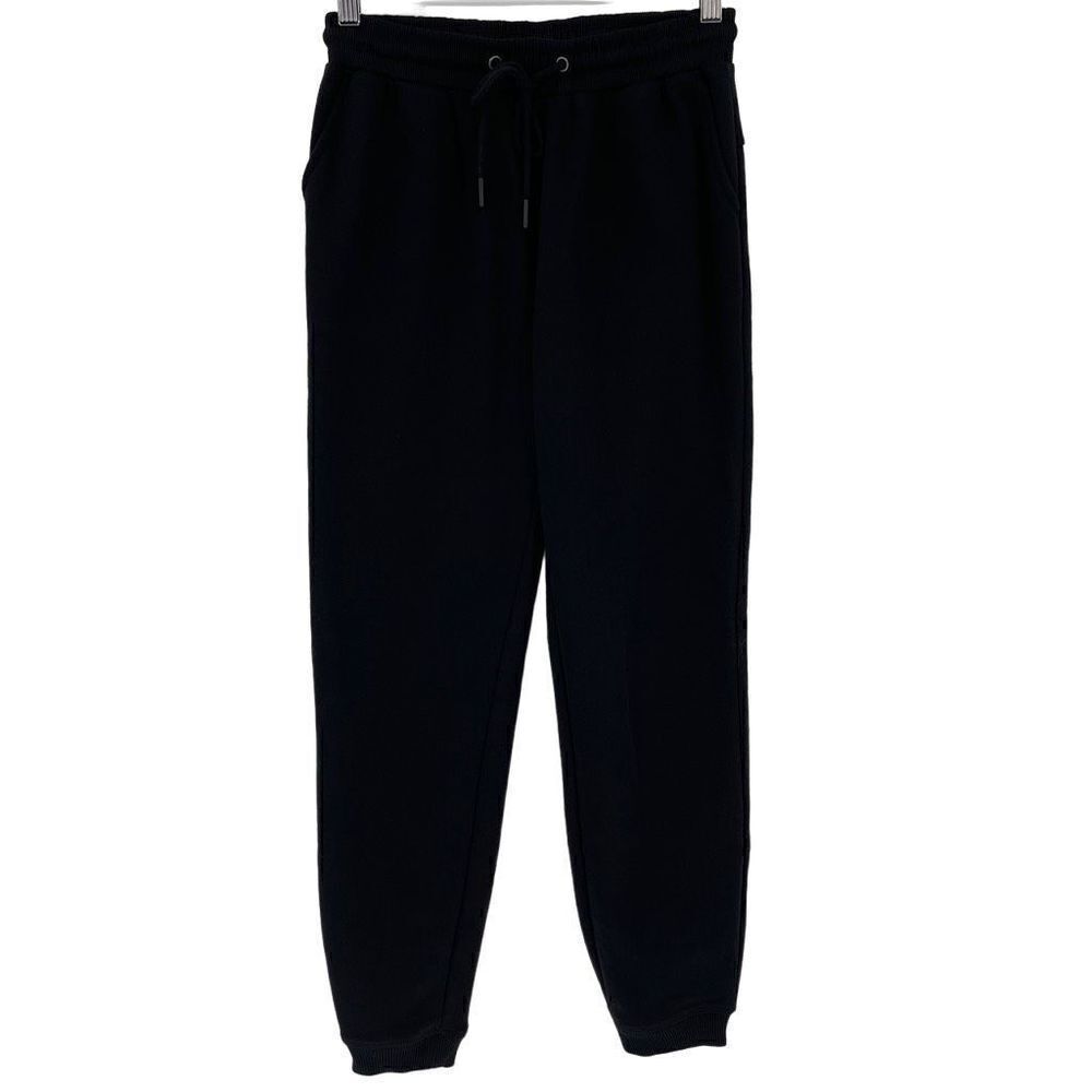 Banana Republic Factory Fleece‎ Jogger Pants Black 429971 Women XXS Loungewear